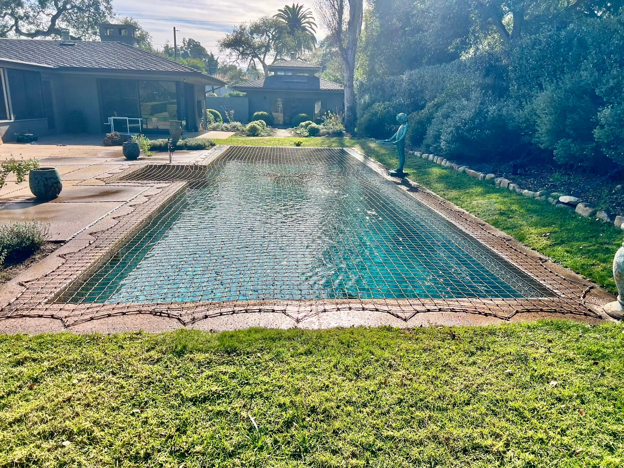 Pool Net Installation